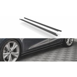 Maxton Street Pro Side Skirts Diffusers Seat Leon FR Mk4 Black, MAXTON DESIGN