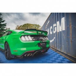 Maxton Spoiler Cap Ford Mustang GT Mk6 Facelift Gloss Black, MAXTON DESIGN