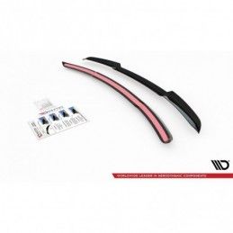 Maxton Spoiler Cap Ford Mustang GT Mk6 Facelift Gloss Black, MAXTON DESIGN