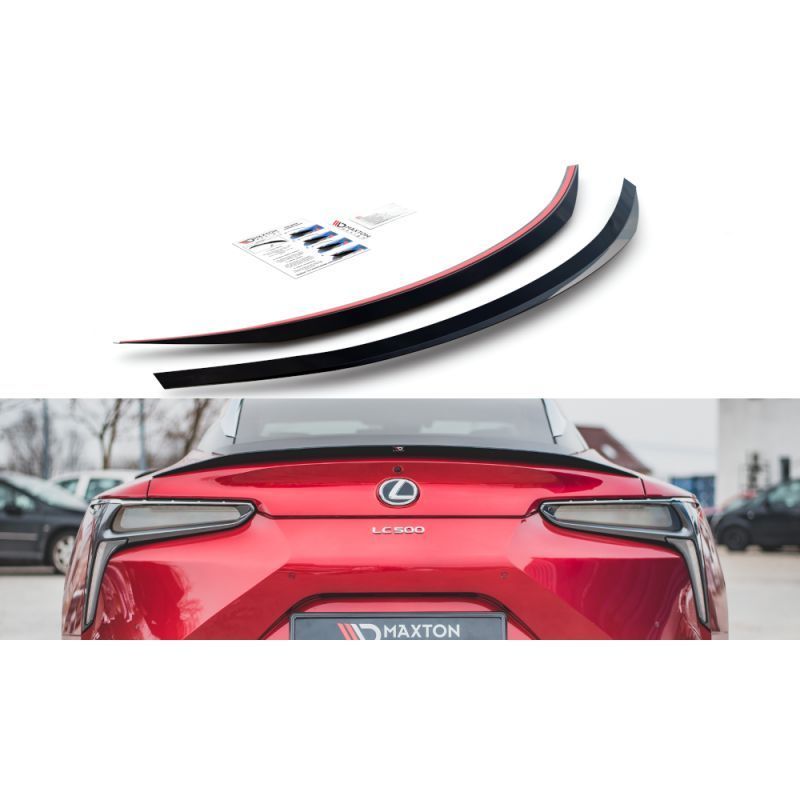 Maxton Spoiler Cap Lexus LC 500 Gloss Black, MAXTON DESIGN