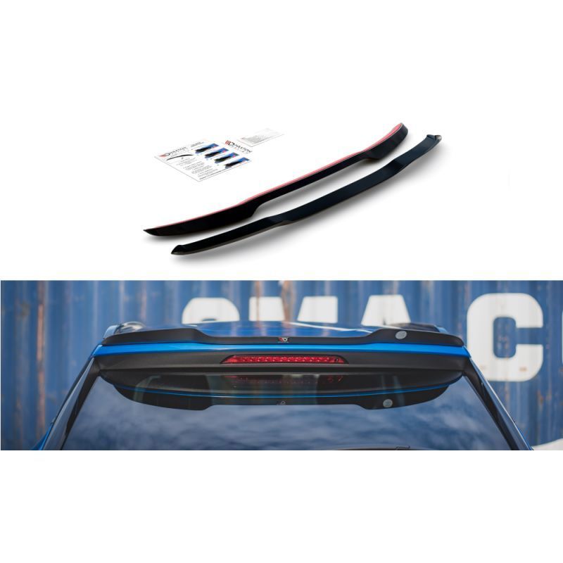 Maxton Spoiler Cap Peugeot 2008 Mk2 Gloss Black, MAXTON DESIGN