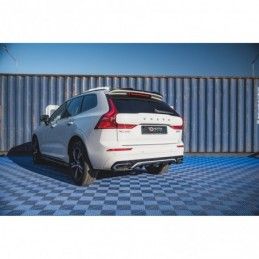 Maxton Spoiler Cap Volvo XC60 Mk2 R-Design Gloss Black, MAXTON DESIGN