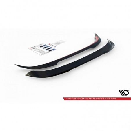 Maxton Spoiler Cap V.1 Volkswagen Golf 8 R-Performance / GTI Clubsport Gloss Black, MAXTON DESIGN