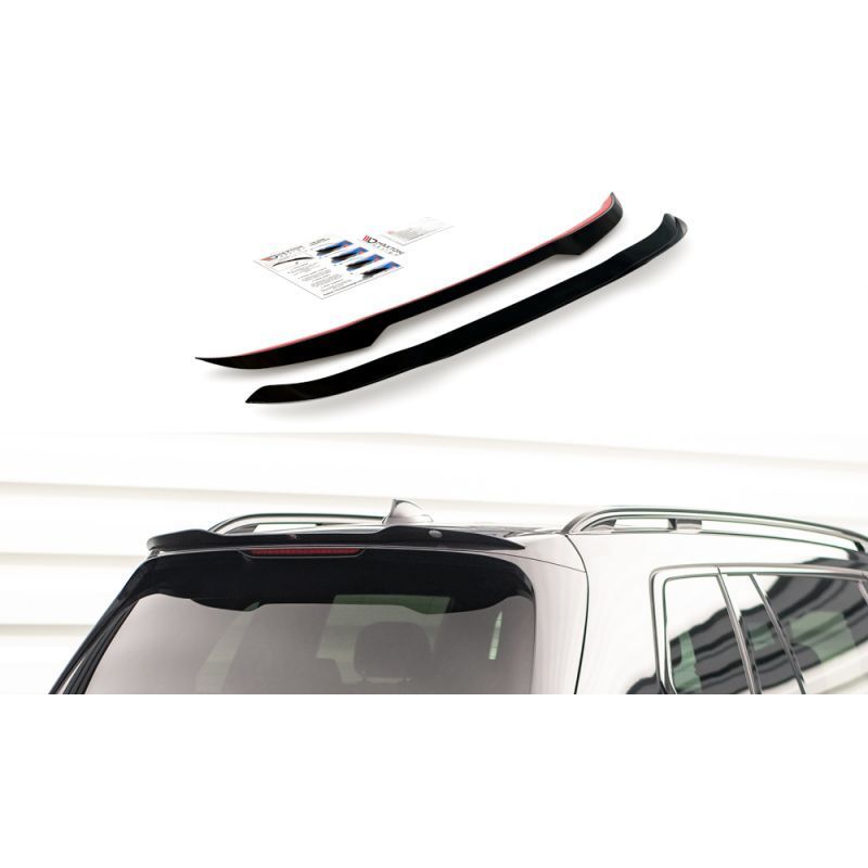 Maxton Spoiler Cap BMW X7 M G07 Gloss Black, MAXTON DESIGN