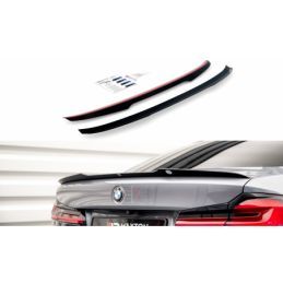 Maxton Spoiler Cap BMW 5 G30 Facelift M-Pack Gloss Black, MAXTON DESIGN