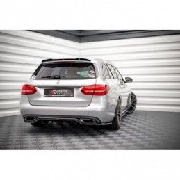 Maxton Spoiler Cap Mercedes-Benz C Estate S205 Gloss Black, MAXTON DESIGN