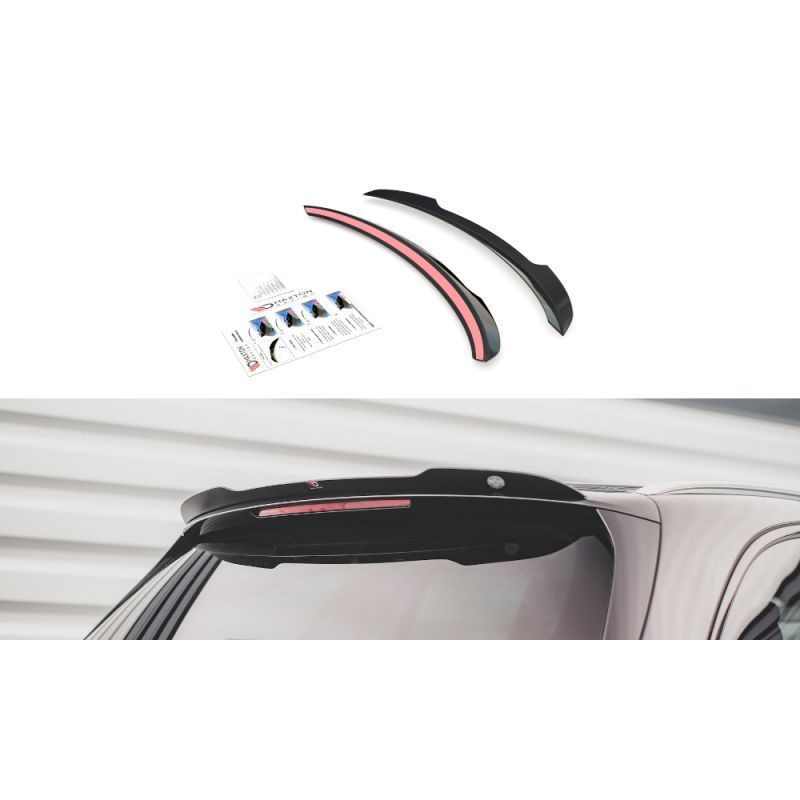 Maxton Spoiler Cap Mercedes-Benz E Estate W213 Gloss Black, MAXTON DESIGN