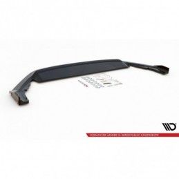 Maxton Front Splitter V.2 + Flaps Skoda Octavia RS Mk4 Gloss Black, MAXTON DESIGN