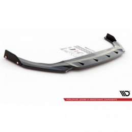 Maxton Front Splitter V.2 + Flaps Volkswagen Golf 8 GTI Gloss Black, MAXTON DESIGN