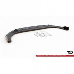 Maxton Front Splitter V.3 + Flaps Volkswagen Golf 8 GTI Gloss Black, MAXTON DESIGN