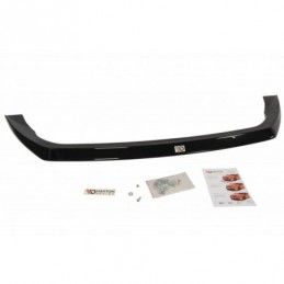 Maxton Front Splitter V.2 Skoda Octavia RS Mk3 Gloss Black, MAXTON DESIGN