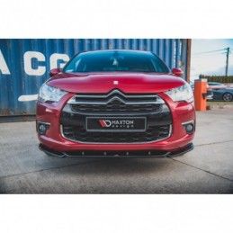 Maxton Front Splitter Citroen DS4 Gloss Black, MAXTON DESIGN