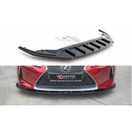 Maxton Front Splitter V.1 Lexus LC 500 Gloss Black, MAXTON DESIGN