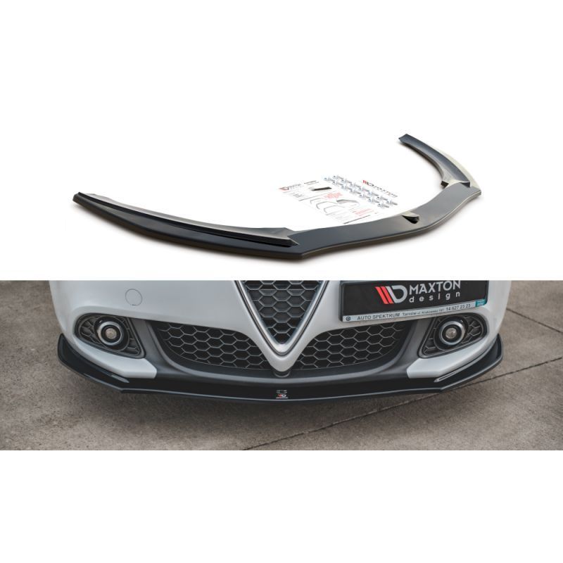 Maxton Front Splitter V.2 Alfa Romeo Giulietta Gloss Black, MAXTON DESIGN