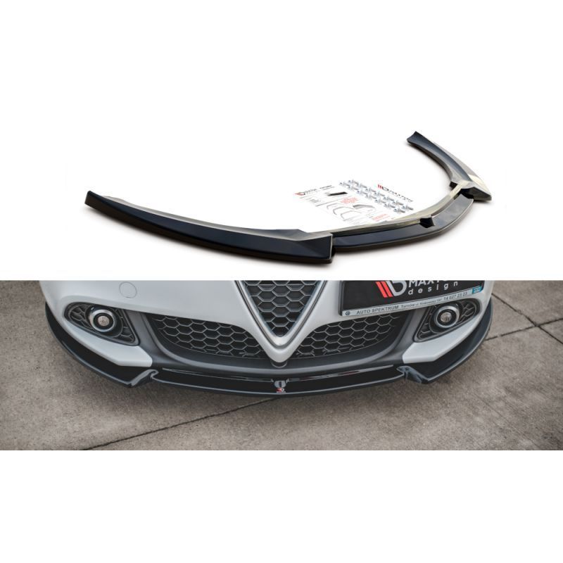 Maxton Front Splitter V.3 Alfa Romeo Giulietta Gloss Black, MAXTON DESIGN