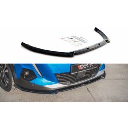 Maxton Front Splitter V.1 Peugeot 2008 Mk2 Gloss Black, MAXTON DESIGN