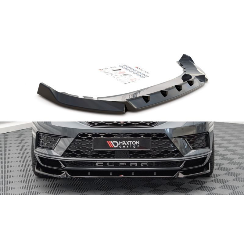 Maxton Front Splitter V.1 Cupra Ateca Gloss Black, MAXTON DESIGN