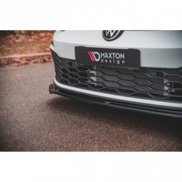 Maxton Front Splitter V.4 Volkswagen Golf 8 GTI Gloss Black, MAXTON DESIGN
