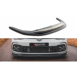 Maxton Front Splitter V.5 Volkswagen Golf 8 GTI Gloss Black, MAXTON DESIGN