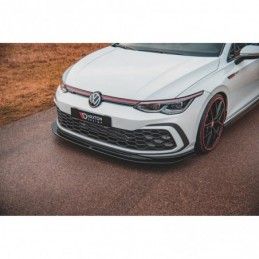 Maxton Front Splitter V.5 Volkswagen Golf 8 GTI Gloss Black, MAXTON DESIGN