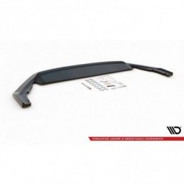 Maxton Front Splitter V.4 Skoda Octavia RS Mk4 Gloss Black, MAXTON DESIGN