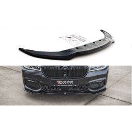 Maxton Front Splitter V.1 for BMW 7 M-Pack G11 Gloss Black, MAXTON DESIGN