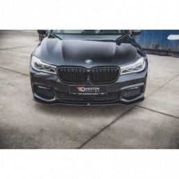 Maxton Front Splitter V.1 for BMW 7 M-Pack G11 Gloss Black, MAXTON DESIGN