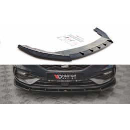 Maxton Front Splitter V.1 Seat Leon FR Mk4 Gloss Black, MAXTON DESIGN