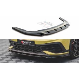 Maxton Front Splitter V.2 Volkswagen Golf 8 GTI Clubsport Gloss Black, MAXTON DESIGN