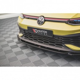 Maxton Front Splitter V.2 Volkswagen Golf 8 GTI Clubsport Gloss Black, MAXTON DESIGN