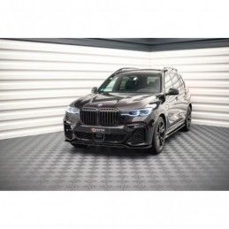 Maxton Front Splitter V.1 BMW X7 M G07 Gloss Black, MAXTON DESIGN