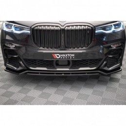 Maxton Front Splitter V.1 BMW X7 M G07 Gloss Black, MAXTON DESIGN