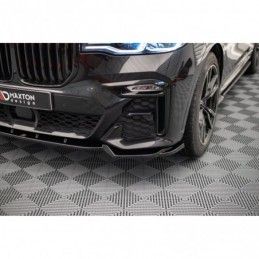 Maxton Front Splitter V.2 BMW X7 M G07 Gloss Black, MAXTON DESIGN