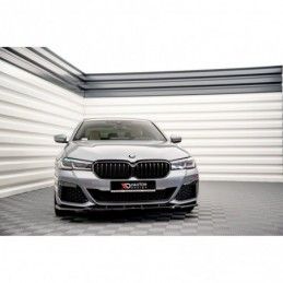 Maxton Front Splitter V.2 BMW 5 G30 Facelift M-Pack Gloss Black, MAXTON DESIGN