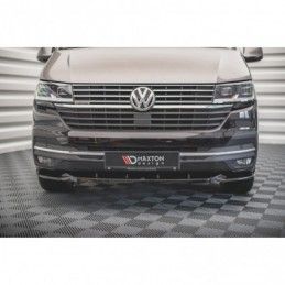 Maxton Front Splitter V.2 Volkswagen T6 Facelift Gloss Black, MAXTON DESIGN