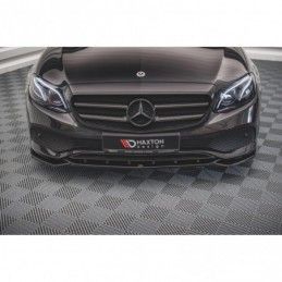 Maxton Front Splitter Mercedes-Benz E W213 Gloss Black, MAXTON DESIGN