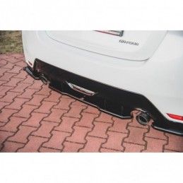 Maxton Central Rear Splitter Toyota GR Yaris Mk4 Gloss Black, MAXTON DESIGN