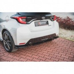 Maxton Central Rear Splitter Toyota GR Yaris Mk4 Gloss Black, MAXTON DESIGN