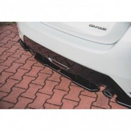 Maxton Central Rear Splitter Toyota GR Yaris Mk4 Gloss Black, MAXTON DESIGN