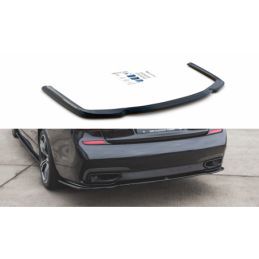 Maxton Central Rear Splitter for BMW 7 M-Pack G11 Gloss Black, MAXTON DESIGN