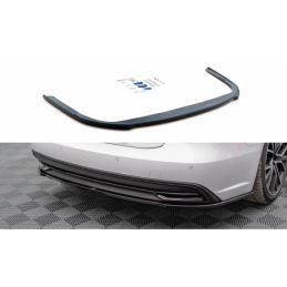 Maxton Central Rear Splitter for Audi A7 C8 Gloss Black, MAXTON DESIGN