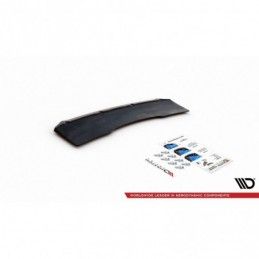 Maxton Central Rear Splitter for Audi S5 Sportback F5 Facelift Gloss Black, MAXTON DESIGN