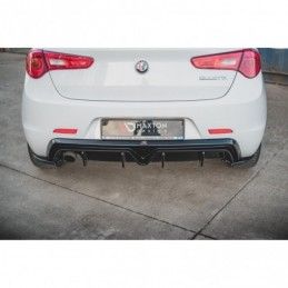 Maxton Rear Valance Alfa Romeo Giulietta Facelift (Single Exhaust Version) Gloss Black, MAXTON DESIGN