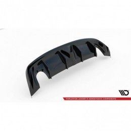 Maxton Rear Valance Alfa Romeo Giulietta Facelift (Exhaust On Both Sides Version) Gloss Black, MAXTON DESIGN