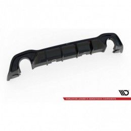 Maxton Rear Valance V.2 Volkswagen Golf 8 GTI Gloss Black, MAXTON DESIGN