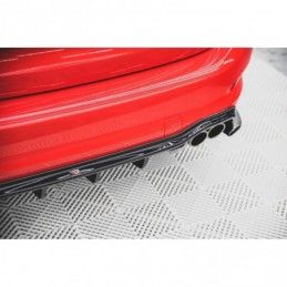 Maxton Rear Valance Ford Focus ST-Line Estate Mk4 Gloss Black, MAXTON DESIGN