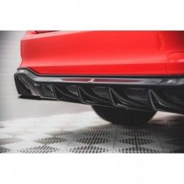 Maxton Rear Valance Ford Focus ST-Line Estate Mk4 Gloss Black, MAXTON DESIGN