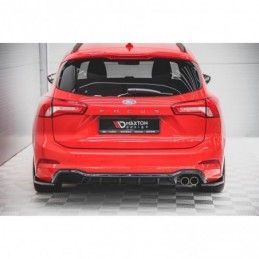 Maxton Rear Valance Ford Focus ST-Line Estate Mk4 Gloss Black, MAXTON DESIGN