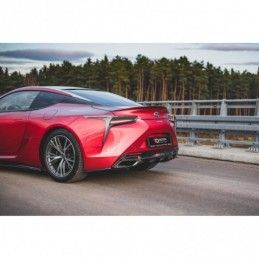 Maxton Rear Side Splitters Lexus LC 500 Gloss Black, MAXTON DESIGN