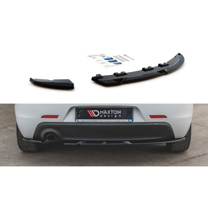 Maxton Rear Side Splitters V.1 Alfa Romeo Giulietta Gloss Black, MAXTON DESIGN